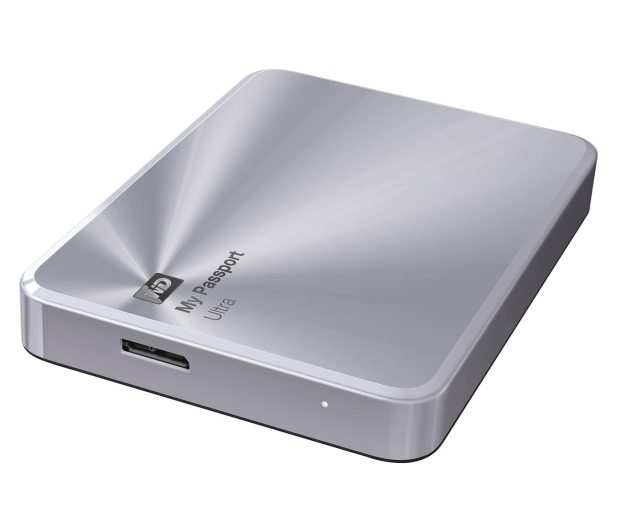 WD My Passport Ultra Metal 2TB USB 3.0 srebrny - 207707 - zdjęcie 2